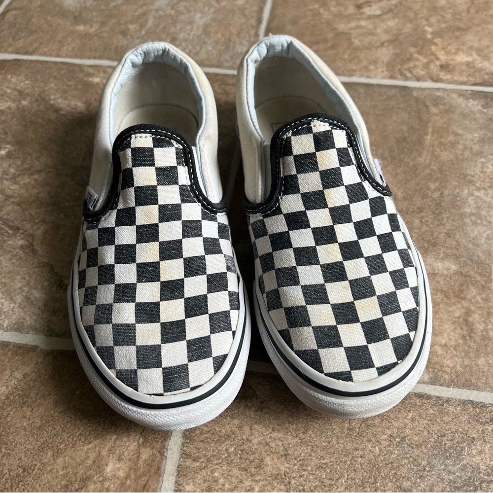 Kids Vans Slip Ons